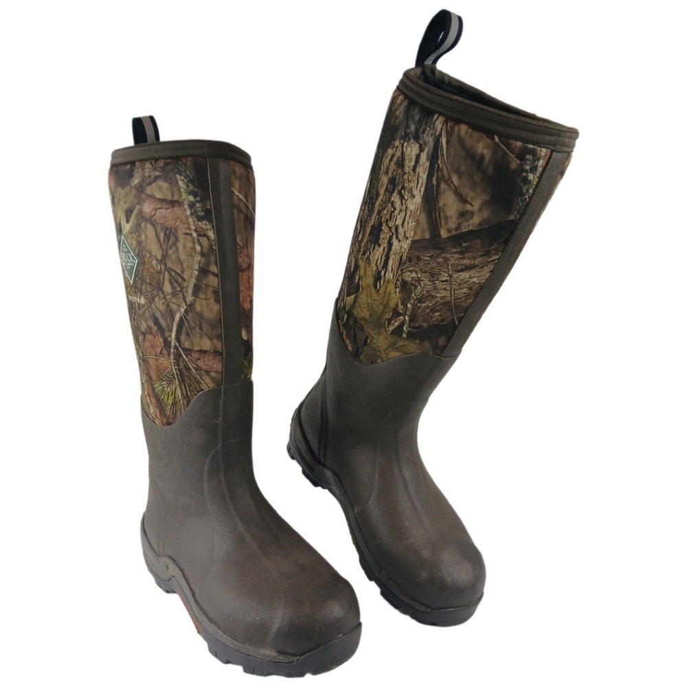 The Original Muck Boot Co 8 Woody Max MossyOak Muck Boots Bark Camo Hunting Snow
